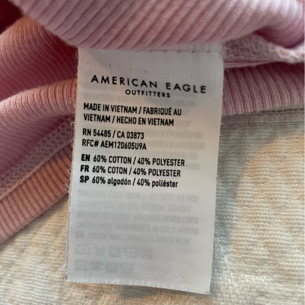 AE True Tank Top Ribbed Icy Lavender Purple XS - Picture 7 of 9